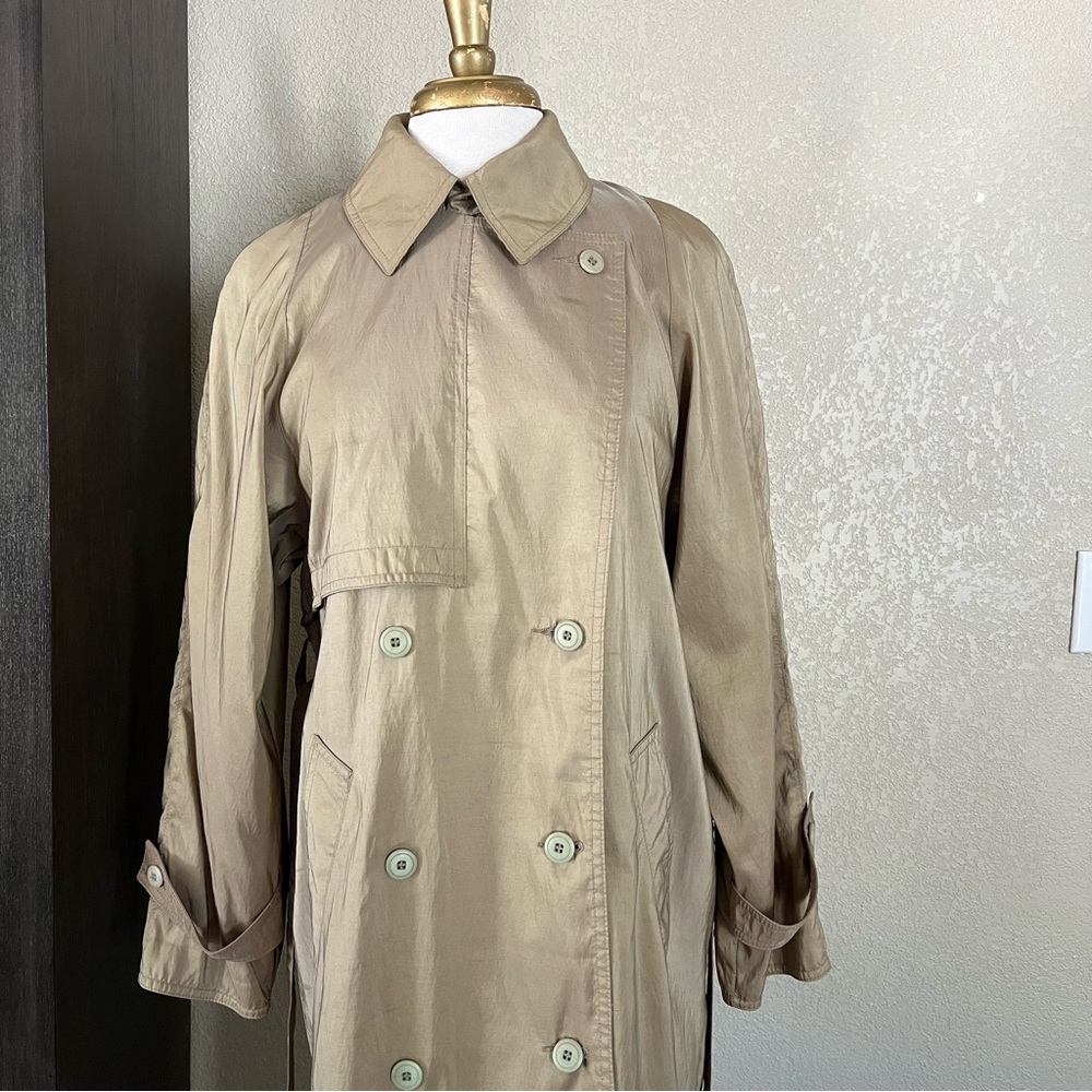 Vintage Double-Breasted Trench Coat